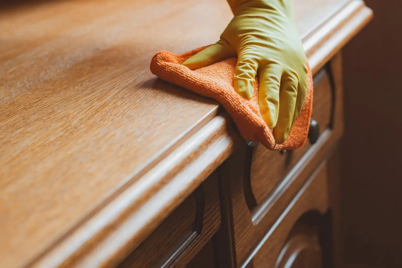 Mobili in legno: i metodi più efficaci e sicuri per sgrassarli senza rovinarli