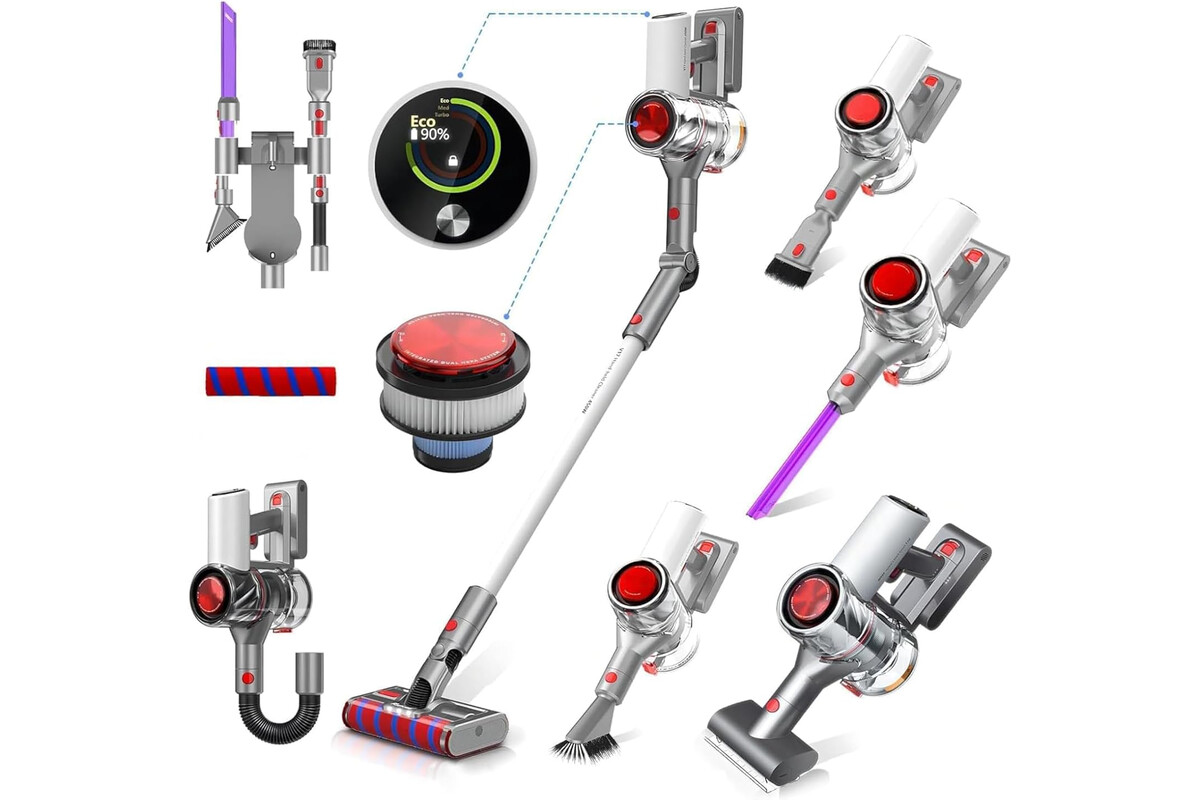 Risparmia tempo e fatica: la scopa elettrica wireless potente a prezzo speciale per una pulizia impeccabile senza stress