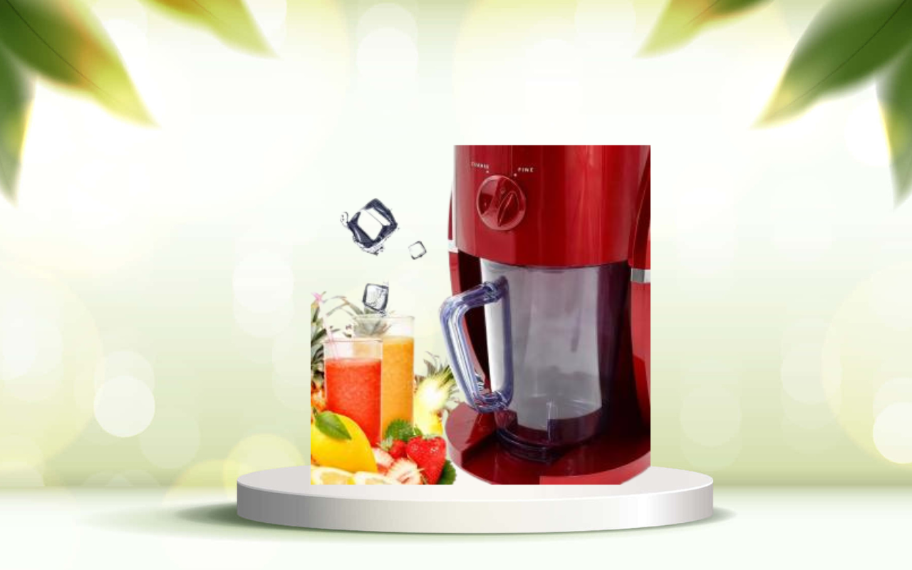 Scopri il tritaghiaccio elettrico in acciaio inox per drink e ricette perfette