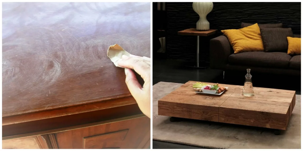 Non usare l’acqua o rovinerai il legno: ecco il trucco per pulirlo quando è molto sporco